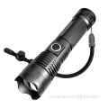 1000 Lumens Rechargeable Tactical Flashlight Water Resistant XHP50 Zoomable Super Bright Outdoor Torch Light With Power Display